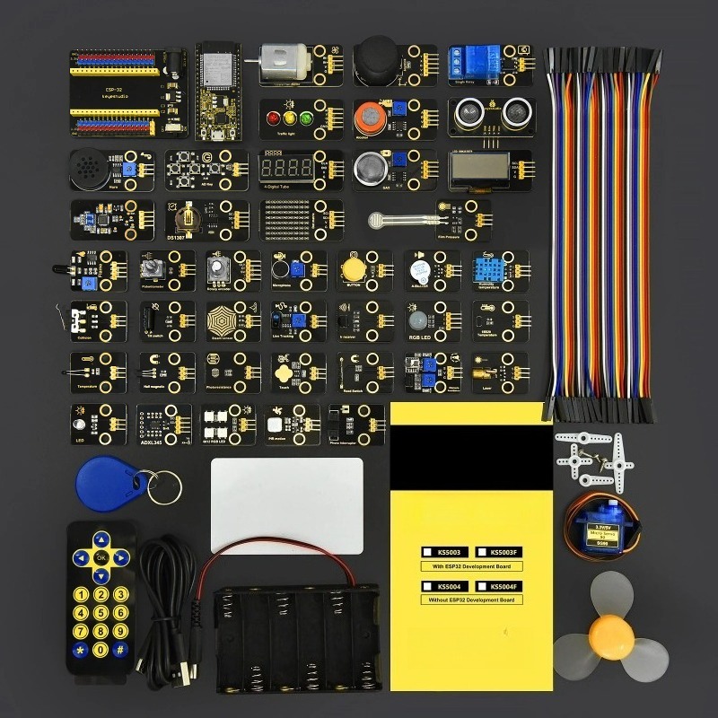 Diy Electronics Projects For Adults - Kit Modulo Sensori ESP32 42-in-1 per
