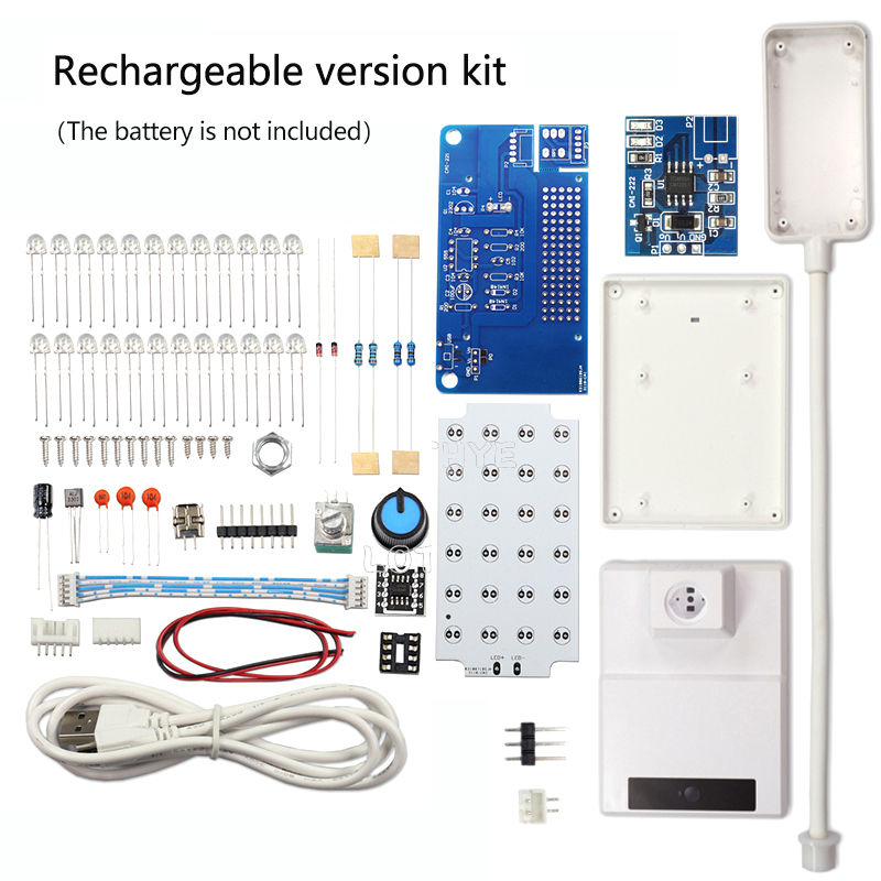 Diy Electronics Table - NE555 Kit lampada da tavolo dimmerabile