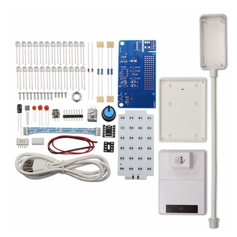Diy Electronics Table - Kit Lampada da Tavolo LED Dimmerabile