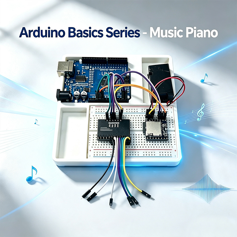 Diy Electronics Projects For Beginners - Kit Elettronico Fai-da-Te per Pianoforte Musicale