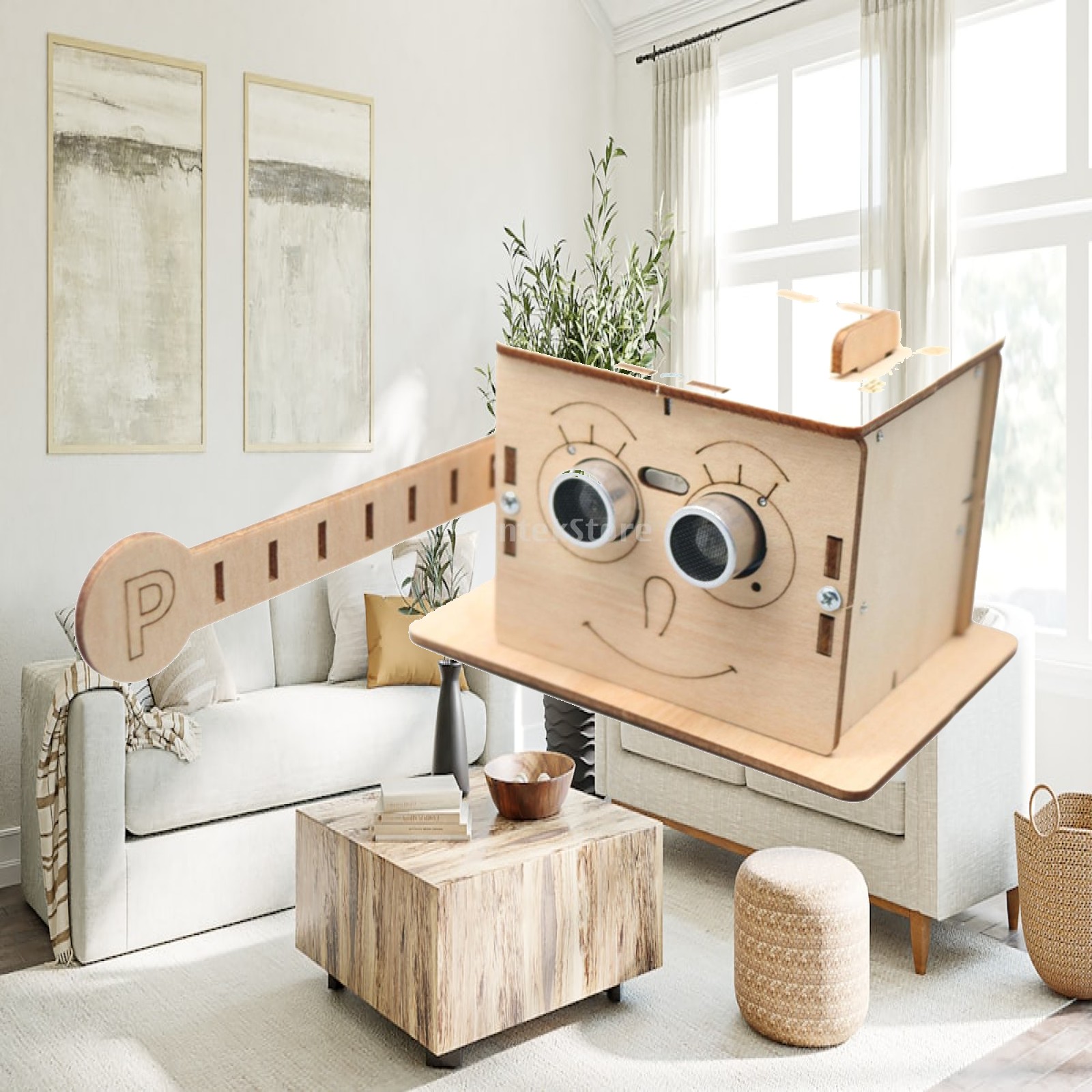 Diy Electronics Kids - Kit Giocattolo in Legno per Assemblaggio