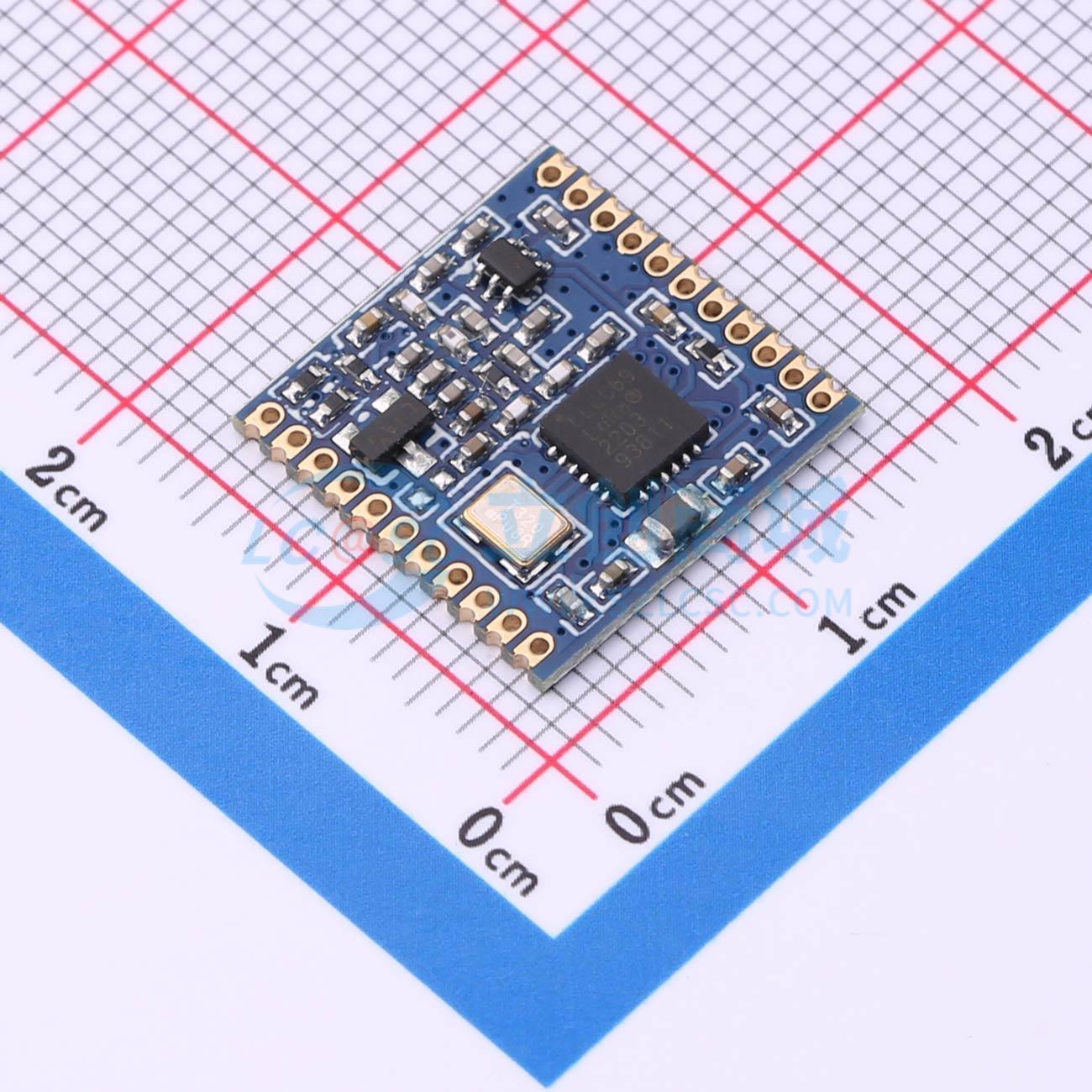 Rf 433Mhz Module - 4 pezzi LLCC68ZTR4-GC SMD 15x15mm 433MHz