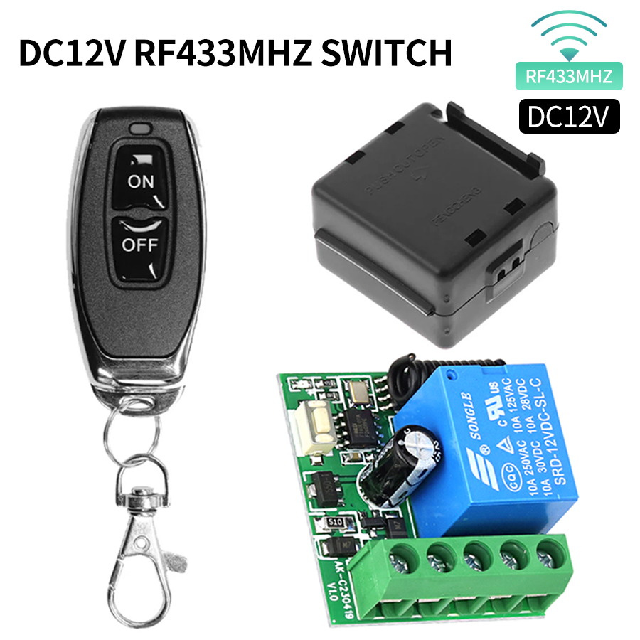 Rf 433Mhz Module - Interruttore wireless fai-da-te 433 MHz Interruttore