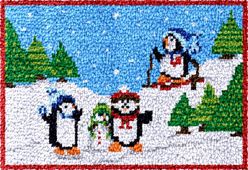 Diy Electronics Kids - pinguino Gancio di chiusura Kit tappeti