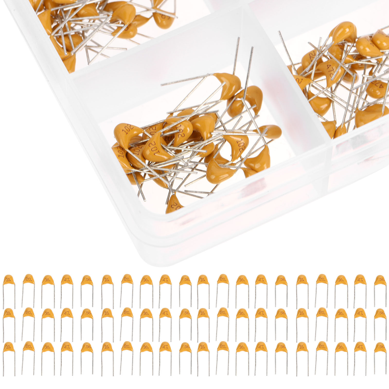 Diy Electronics Videos - 1 set di campioni di condensatori