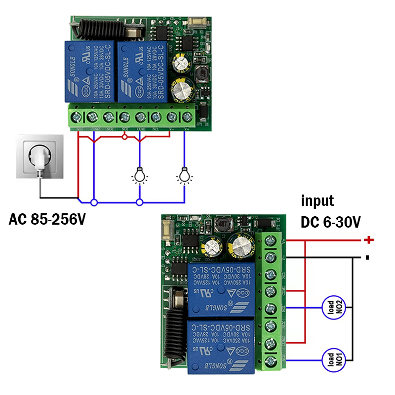 Modulo ricevitore a relè da 10 - Rf 433Mhz Module recensione e prezzo