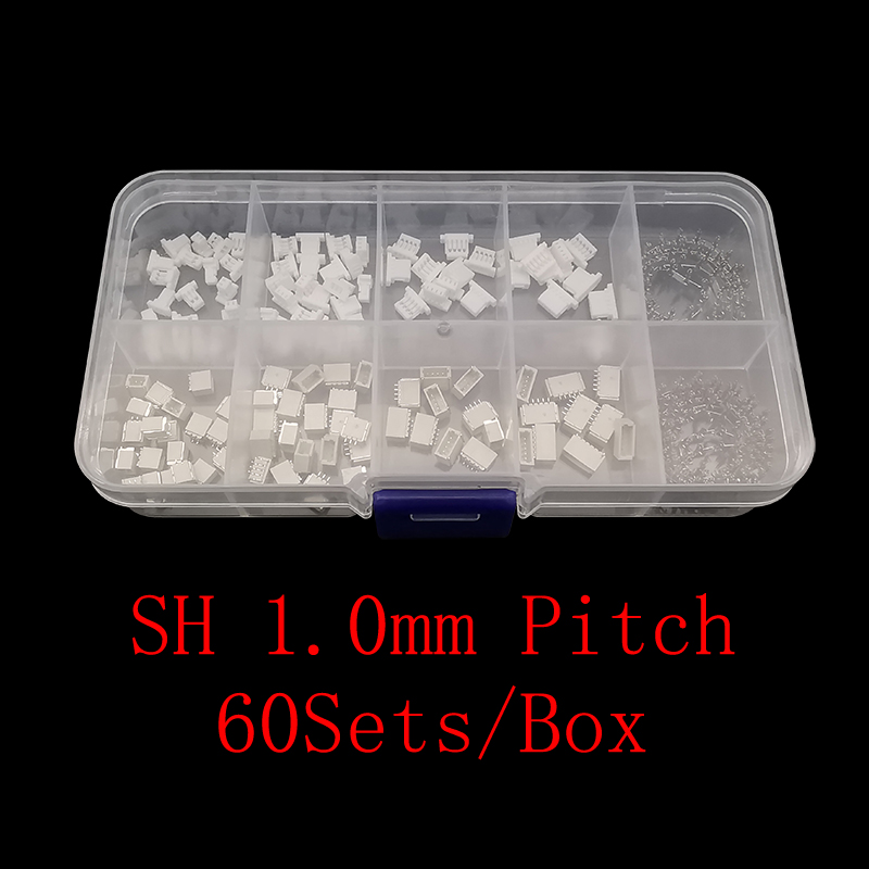 60 set/scatola JST SH 1.0mm Te - Male Female Header Pin recensione e prezzo