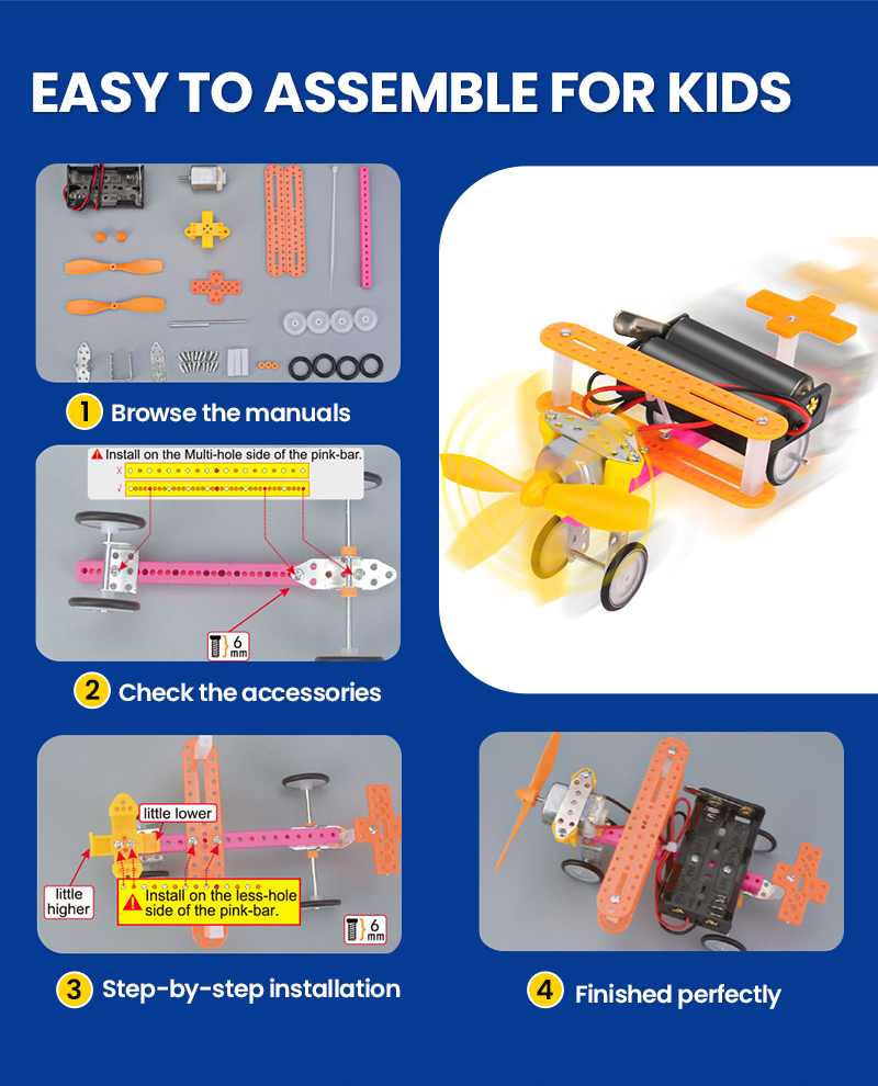 Set di 6 Kit Robotici per Espe - Diy Electronics Kids recensione e prezzo