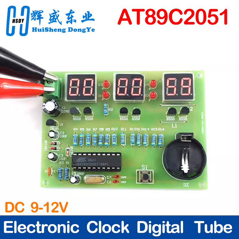 Kit fai da te AT89C2051 Orolog - Diy Electronics Youtube recensione e prezzo