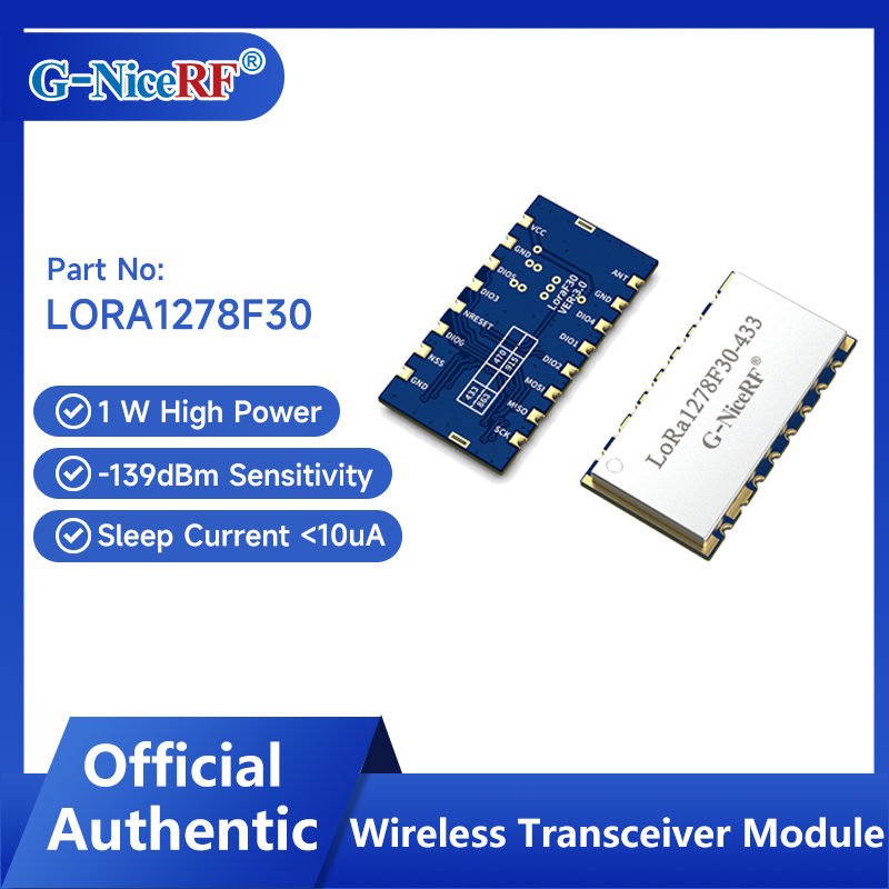G-NiceRF |   2PCS LoRa1278F30  - Rf 433Mhz Module recensione e prezzo