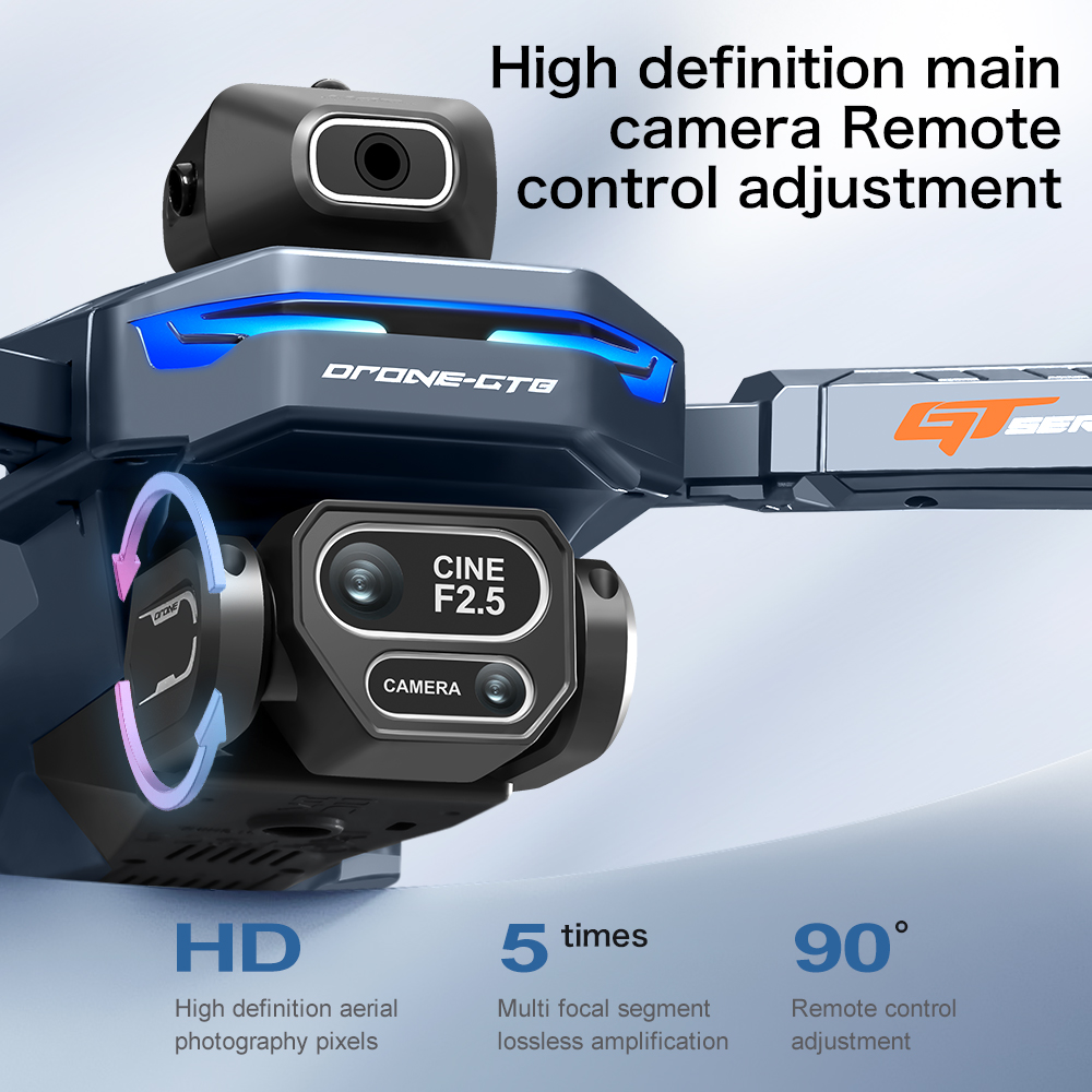 NUOVO Drone RC GT8 HD 4K Profe - Diy Drone Electronics recensione e prezzo