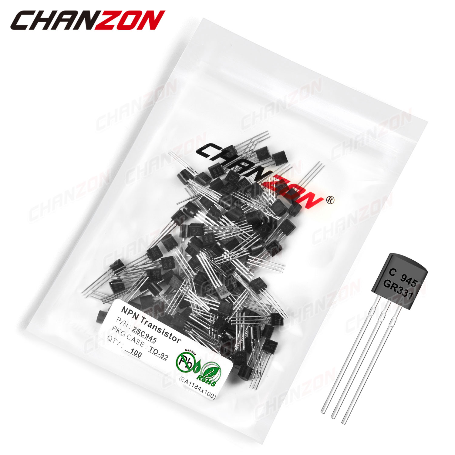 100 pz 2SC945 TO-92 NPN Transi - Diy Electronics Youtube recensione e prezzo
