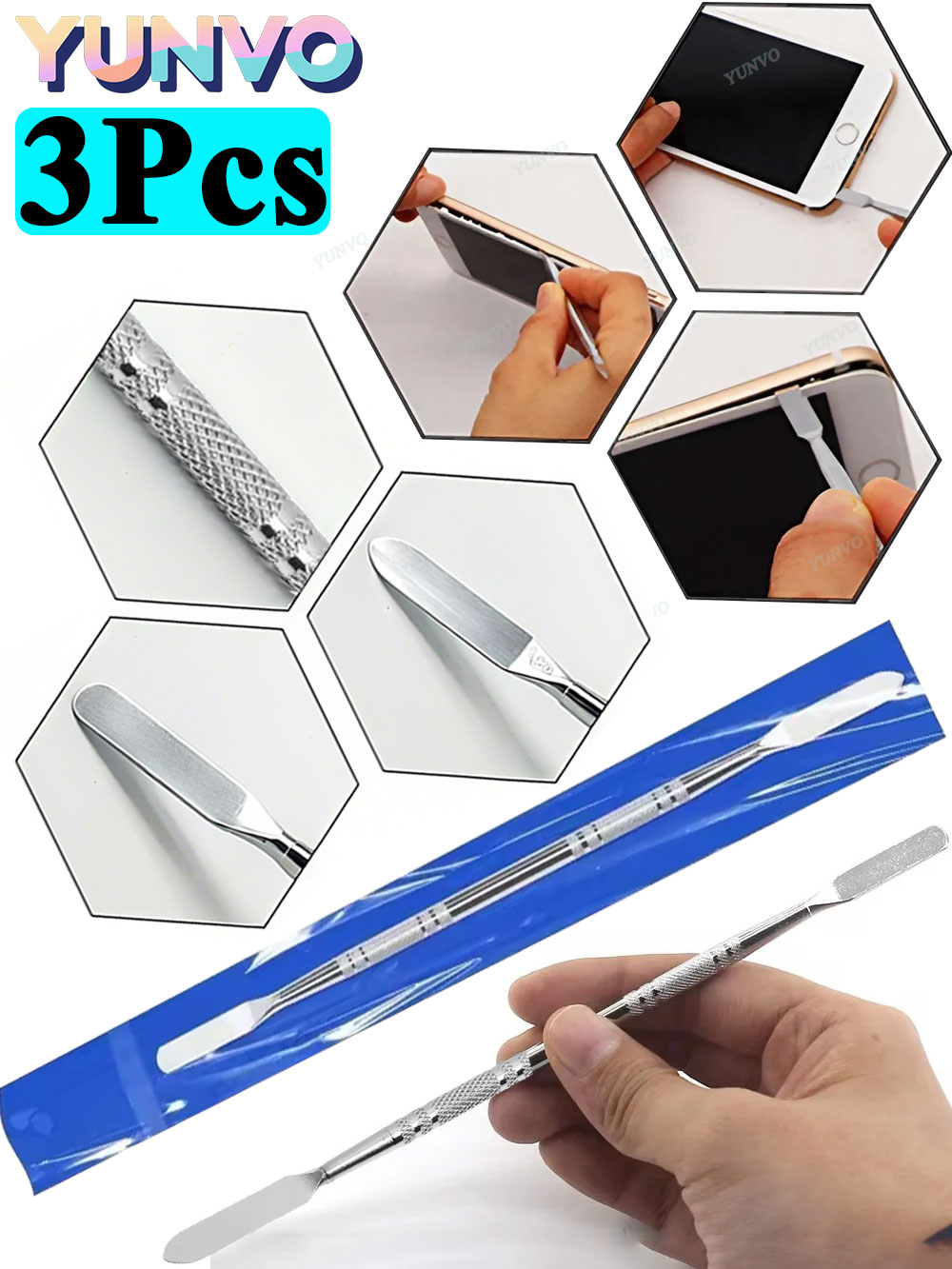 Set di 3 Spatole in Metallo, R - Diy Electronics Repair recensione e prezzo