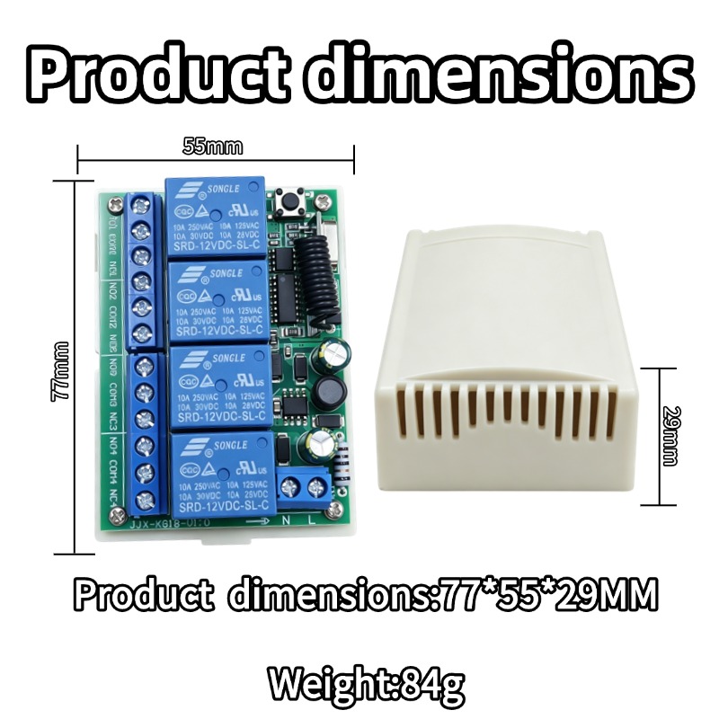 Interruttore di Controllo Remo - Rf 433Mhz Module recensione e prezzo