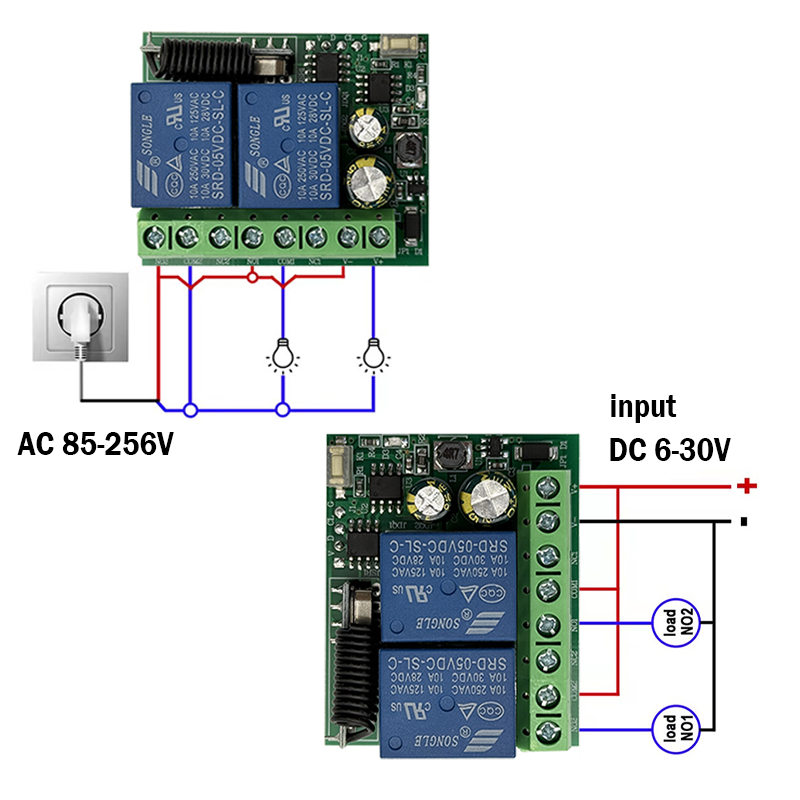 DC 12V 24V AC 220V RF433 2CH M - Rf 433Mhz Module recensione e prezzo
