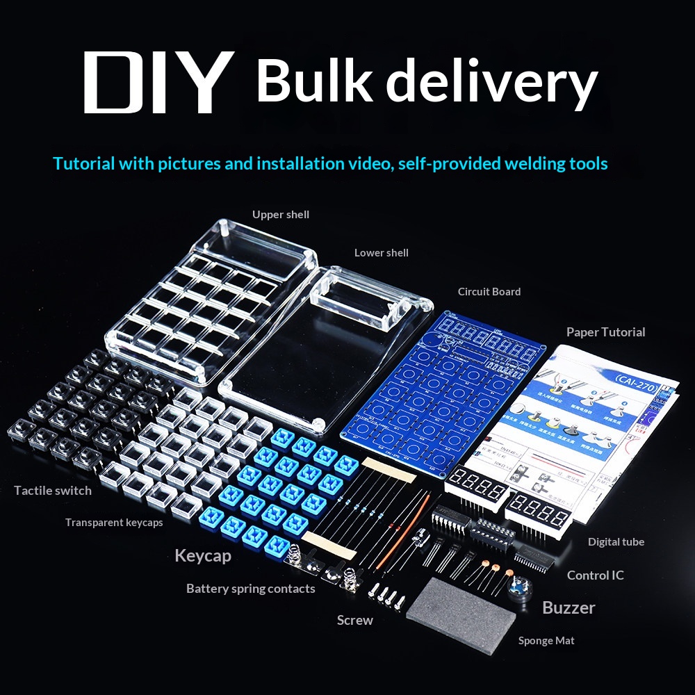 Kit di produzione per calcolat - Diy Electronics Youtube recensione e prezzo