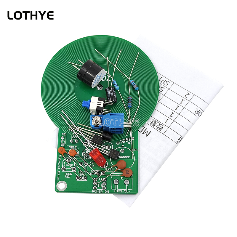 DC 3V-5V Kit Metal Detector Ki - Diy Electronics For Beginners recensione e prezzo