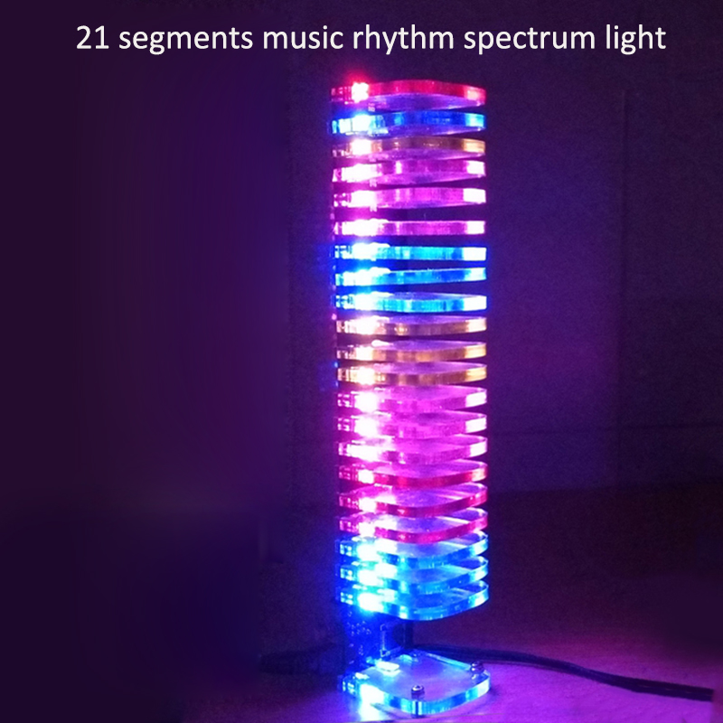 Light Cube 21 segmenti LED Mus - Diy Electronics Market recensione e prezzo