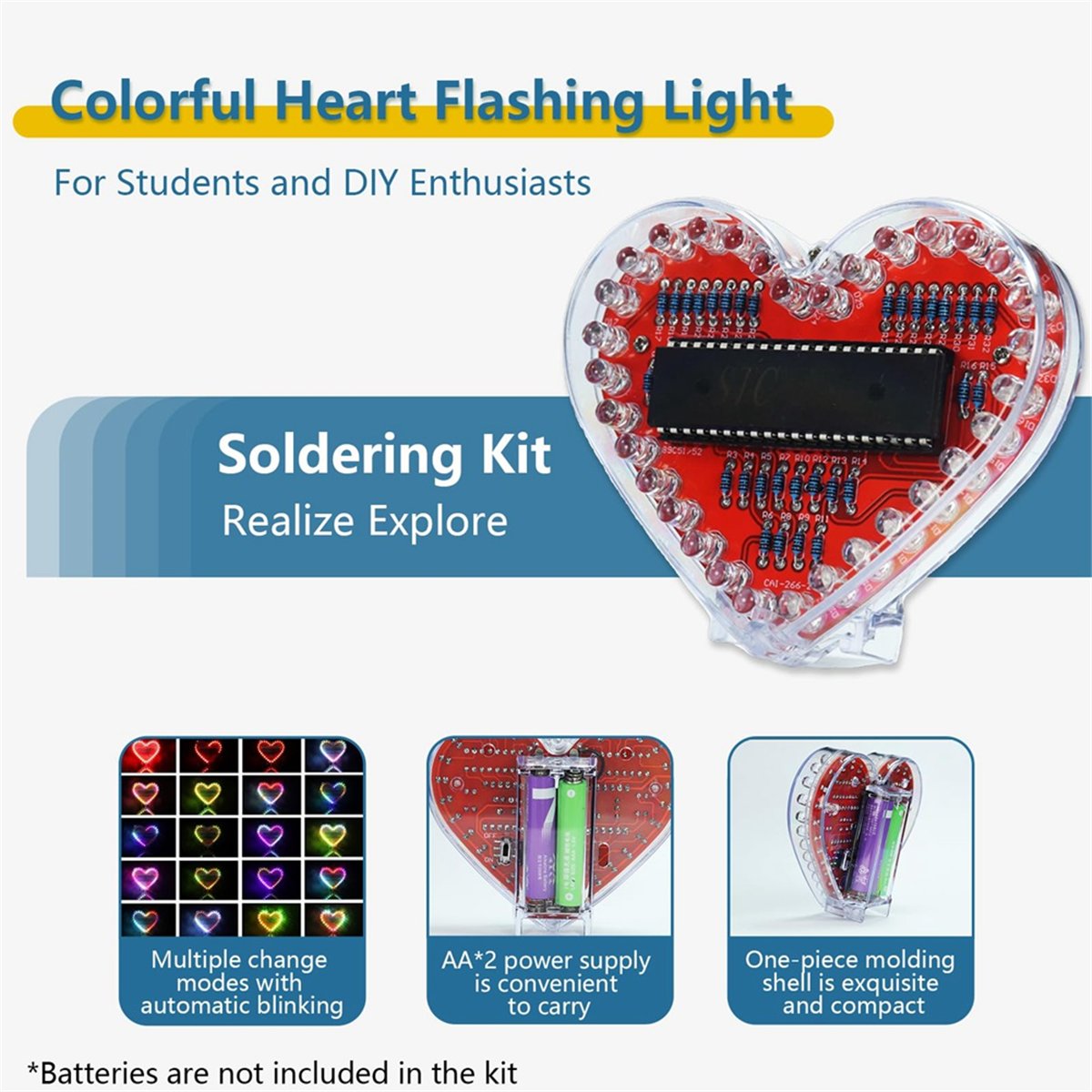 Kit di Pratica per Saldatura D - Diy Electronics Projects For Beginners recensione e prezzo