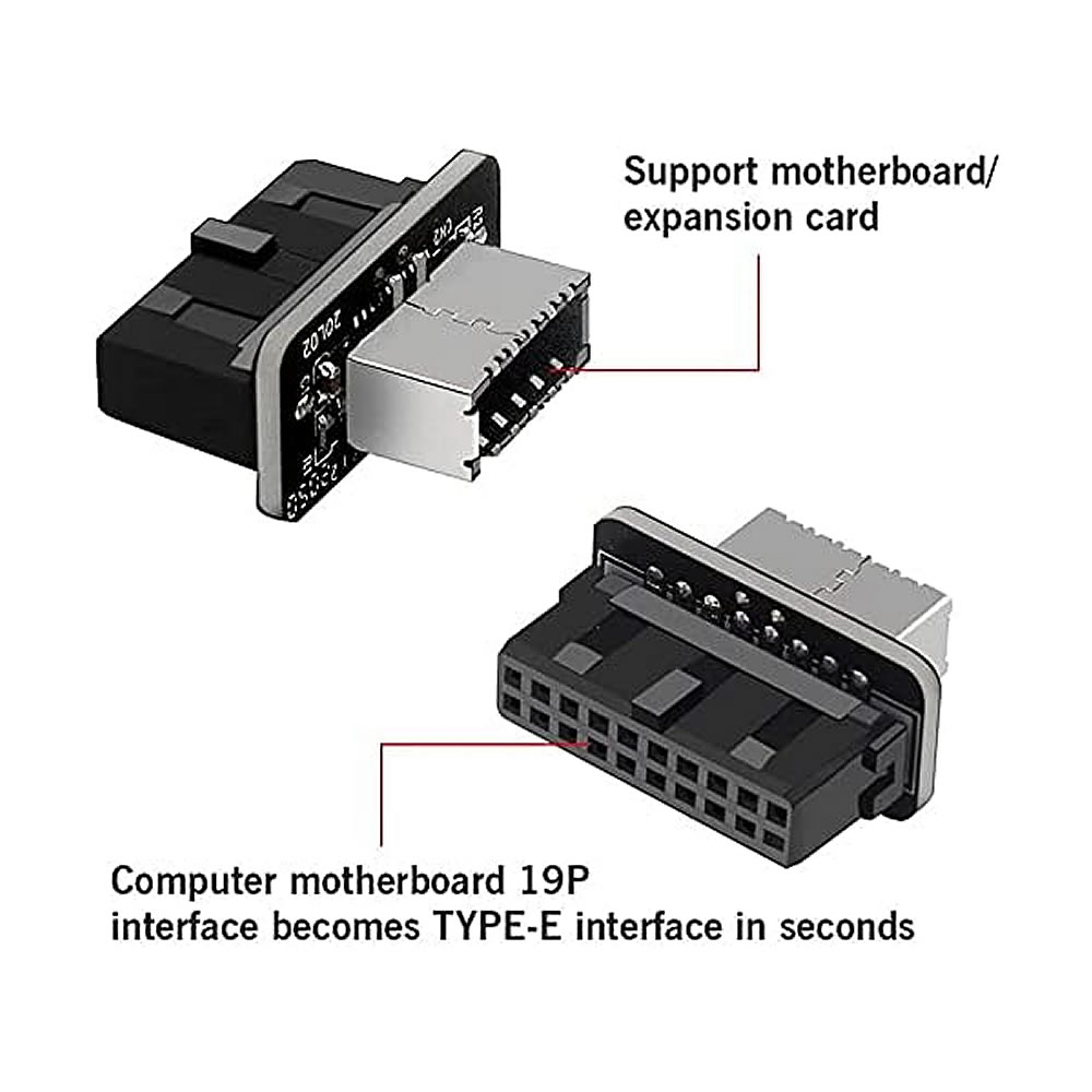 Adattatore USB 3.0 da 19/20 Pi - Male Female Header Pin recensione e prezzo