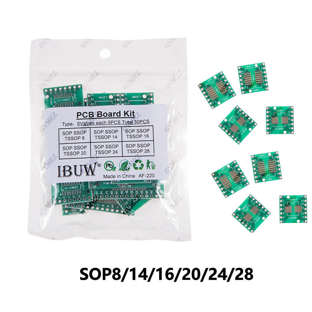 Kit Adattatore PCB 30 Pezzi 6  - Diy Electronics For Beginners recensione e prezzo