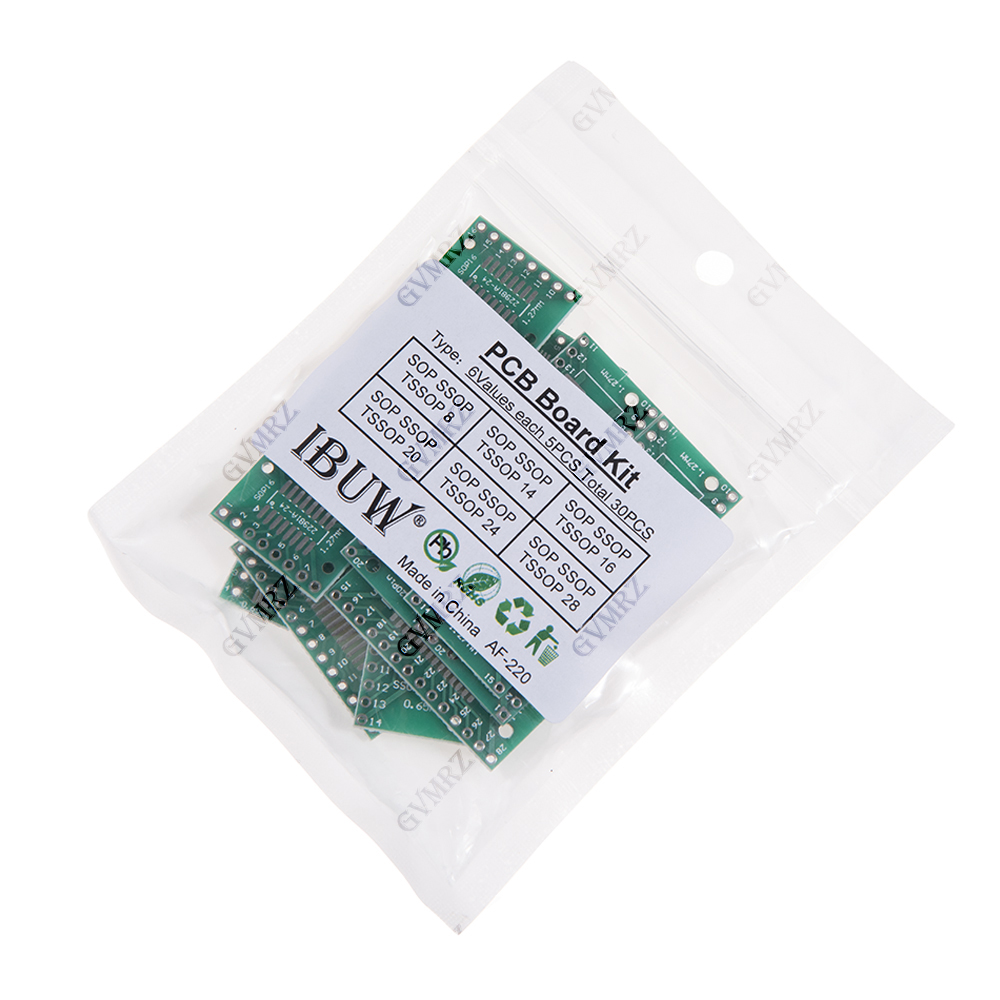 Kit Adattatore PCB 30 Pezzi 6  - Diy Electronics For Beginners recensione e prezzo