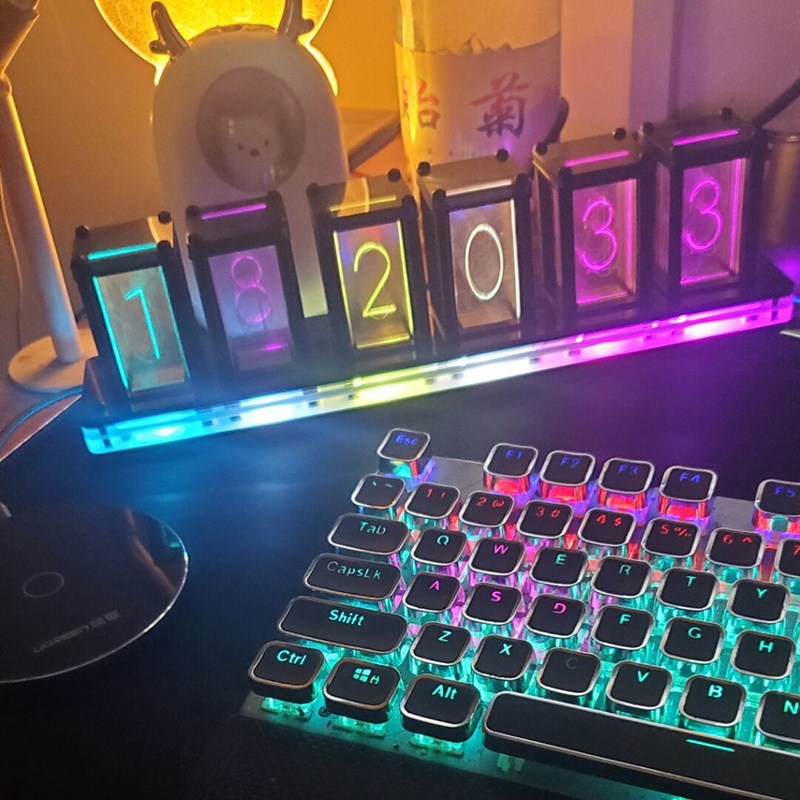 Orologio da tavolo a Led Digit - Diy Electronics Table recensione e prezzo
