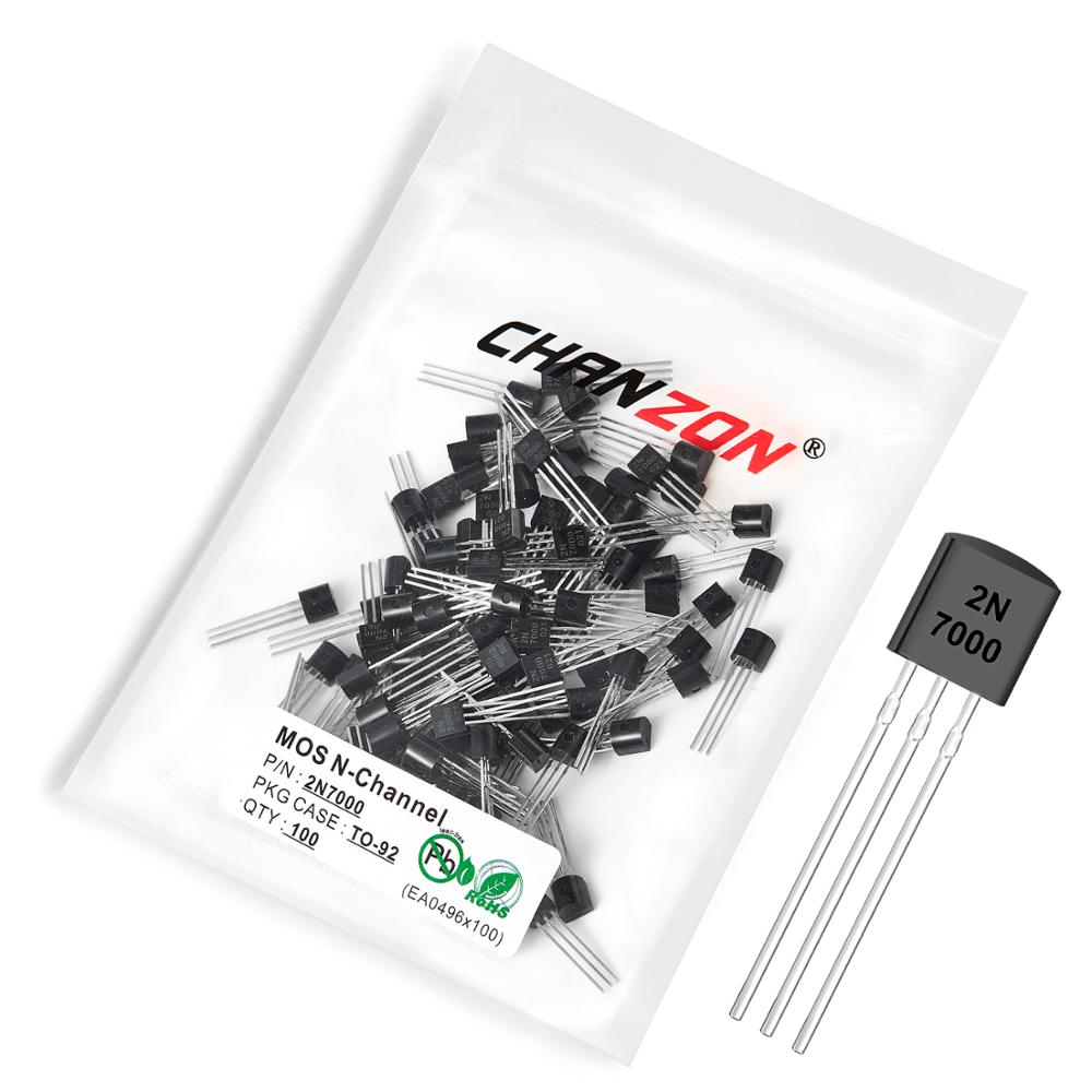 100 pz 2N7000 TO-92 Transistor - Diy Electronics Youtube recensione e prezzo