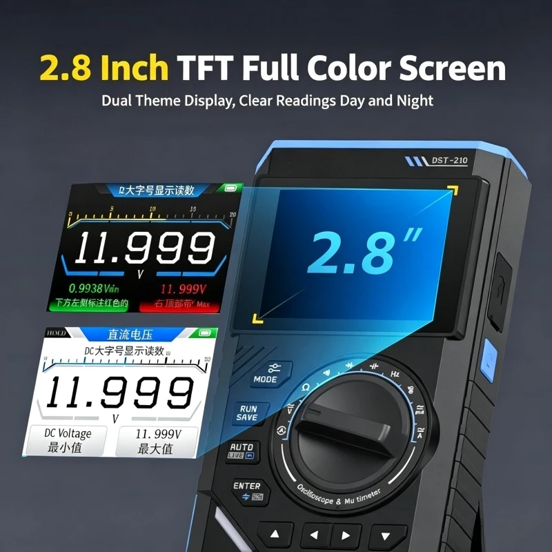 DST-210 Strumento Multimetro D - Diy Electronics Repair recensione e prezzo