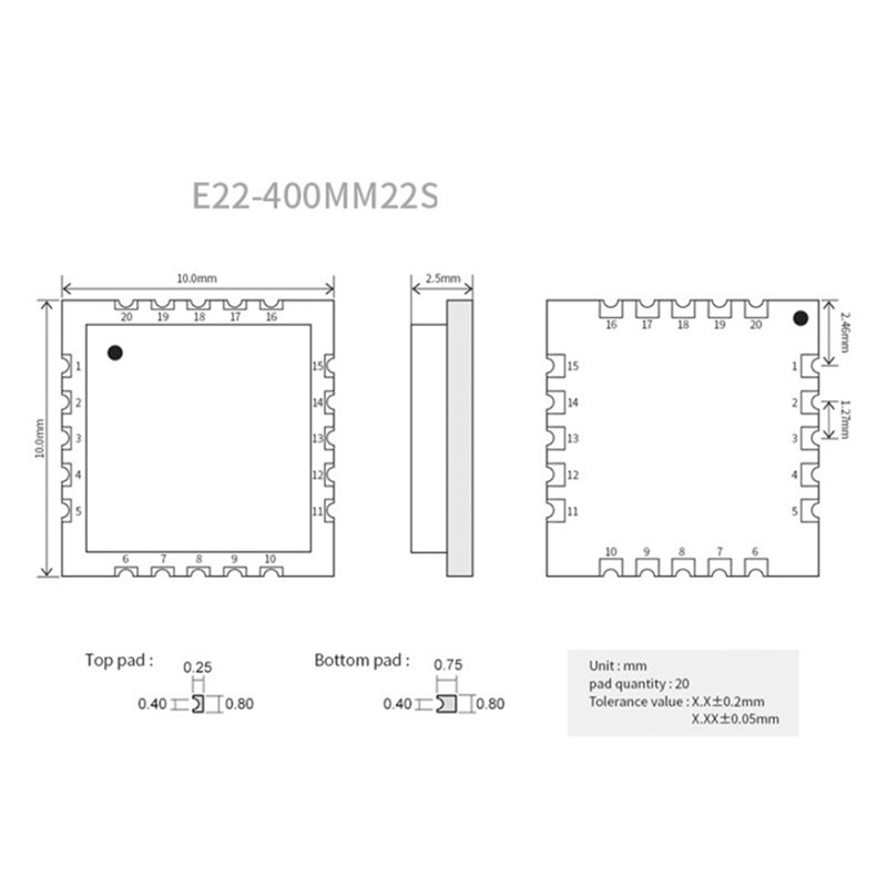 2X EBYTE SX1268 433Mhz Lora Mo - Rf 433Mhz Module recensione e prezzo