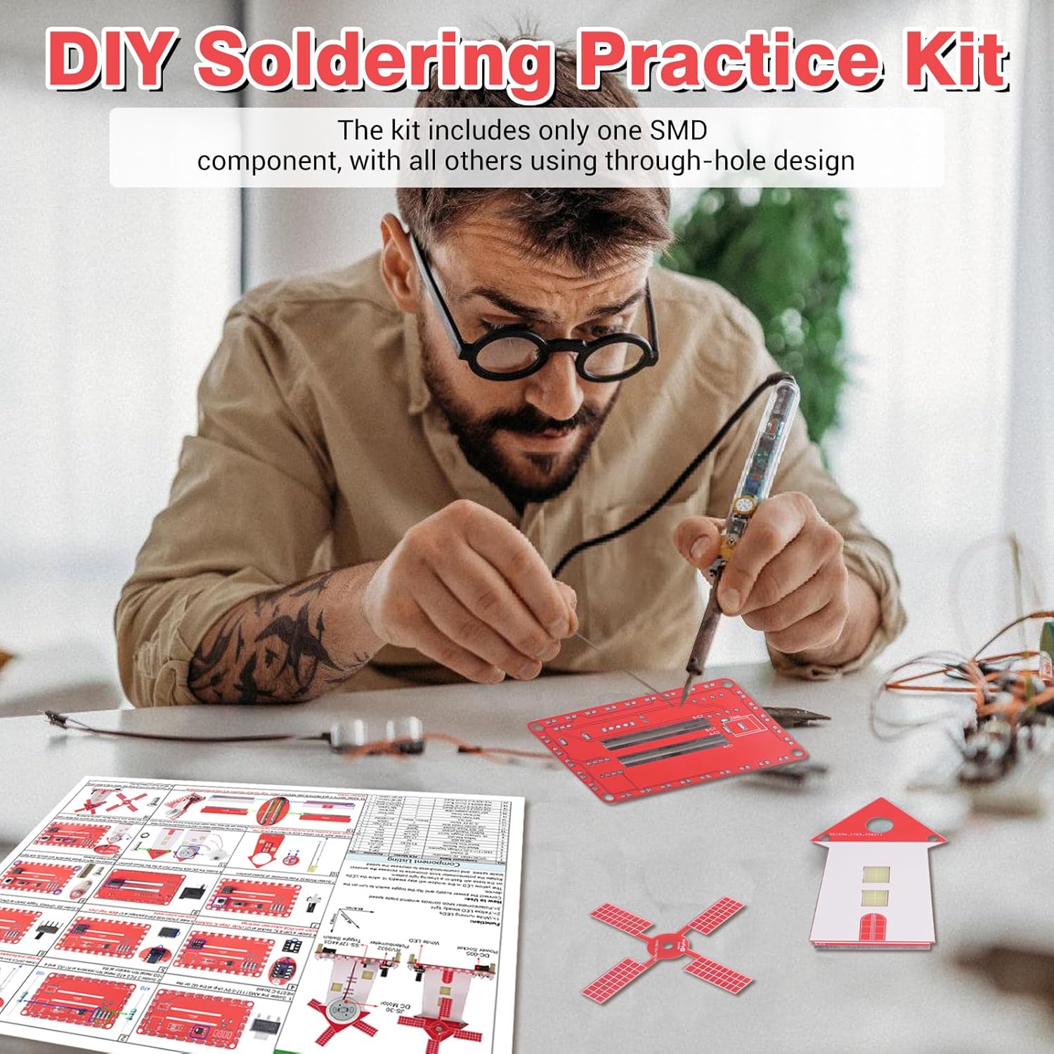 Kit di pratica di saldatura pe - Diy Electronics Projects For Beginners recensione e prezzo