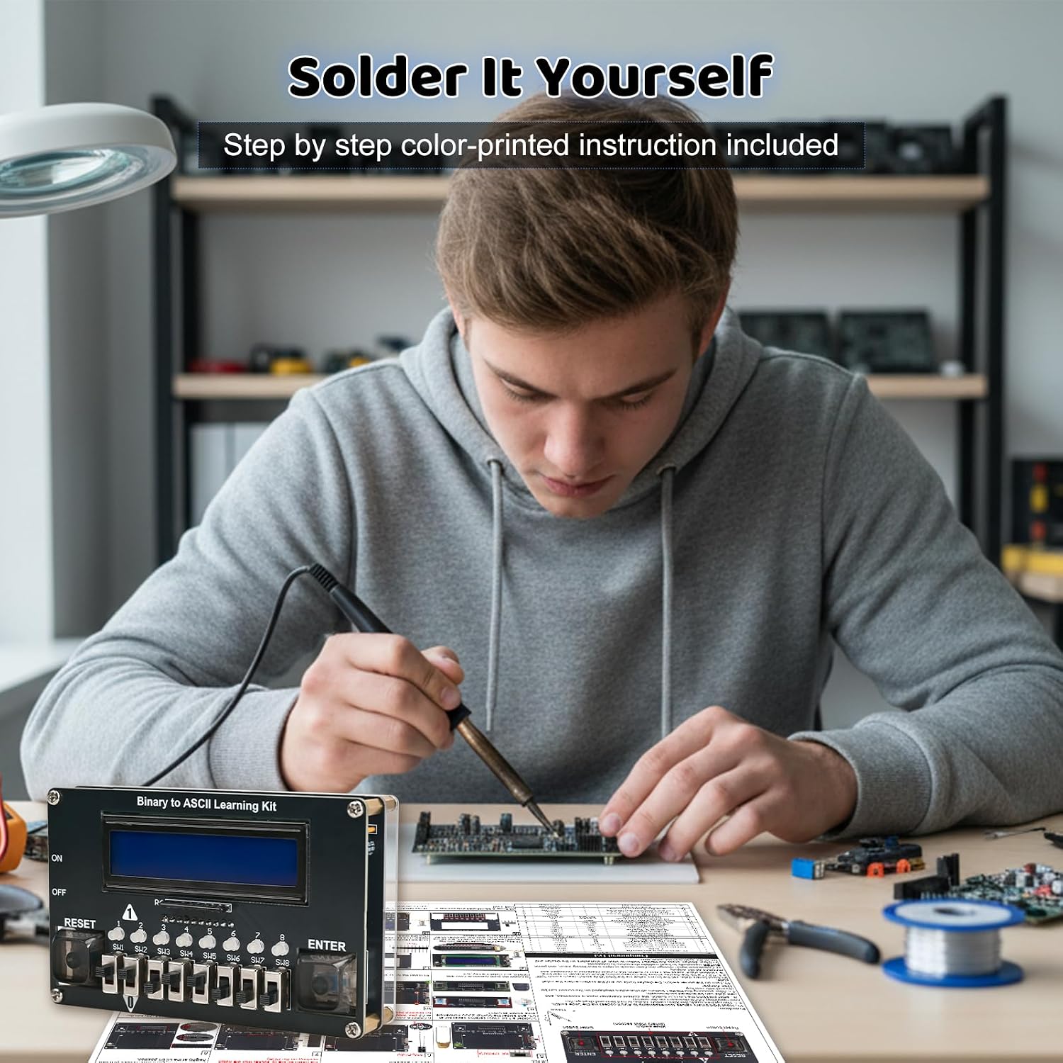 Kit Elettronico Fai-da-Te per  - Diy Electronics Projects For Adults recensione e prezzo